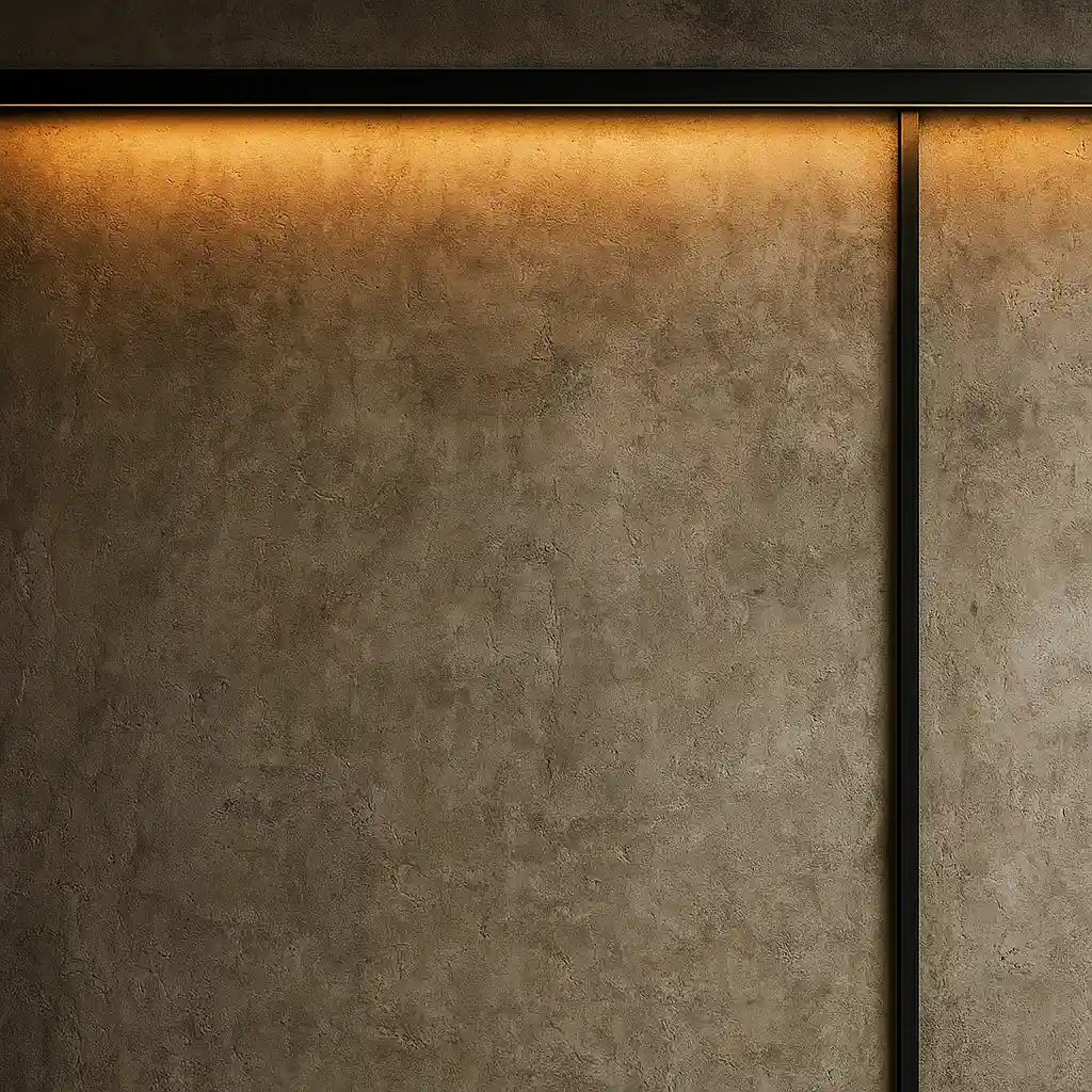 Comment rénover un mur pour lui donner un esprit industriel ? 3 Détail de finitions métal sur un mur esprit industriel